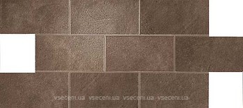 Фото Atlas Concorde декор Dwell Brick Brown Leather Lappato 21.7x43.6