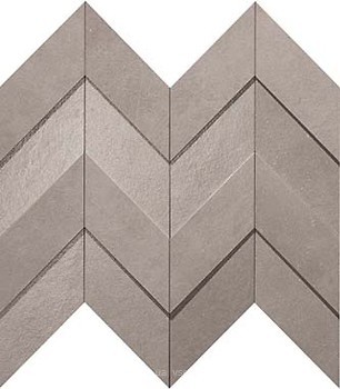 Фото Atlas Concorde декор Dwell Chevron 3D Gray 30.8x35.1