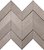 Фото Atlas Concorde декор Dwell Chevron 3D Gray 30.8x35.1