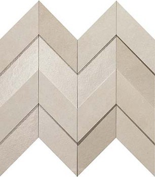 Фото Atlas Concorde декор Dwell Chevron 3D Pearl 30.8x35.1