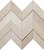 Фото Atlas Concorde декор Dwell Chevron 3D Pearl 30.8x35.1