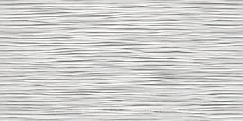 Фото Atlas Concorde плитка настенная 3D Wall Design Wave White Glossy 40x80