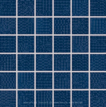 Фото Rako мозаика резанная Trinity темно-синяя 30x30 (WDM05092)