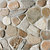 Фото Rako плитка напольная Pebbles бежево-серая 33.3x33.3 (DAR3B702)
