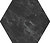 Фото Атем плитка напольная Hexagon Miracle BK 34.6x40 (18292)