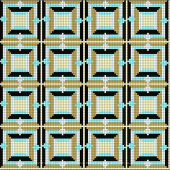 Фото Colibri Mosaic мозаика Декор Геометрический орнамент 114x114