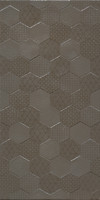 Фото Kale плитка настенная Grafen RM-8203 Hexagon Brown 30x60