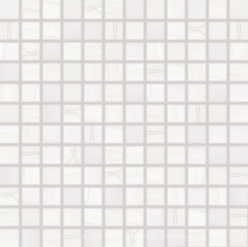 Фото Rako мозаика Boa белая 29.8x29.8 Куб 2.3x2.3 (WDM02525)