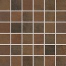 Фото Rako мозаика Rush темно-коричневая 29.8x29.8 Куб 4.8x4.8 (WDM06520)