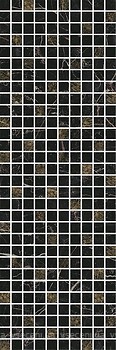 Фото Kerama Marazzi декор Астория черный мозаичный 25x75 (MM12111)
