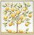 Фото Kerama Marazzi декор Капри Лимонное дерево 20x20 (TLA001)