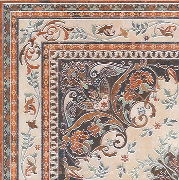 Фото Kerama Marazzi декор Мраморный дворец Ковер лаппатированный 40.2x40.2 (HGD\A174\SG1550L)
