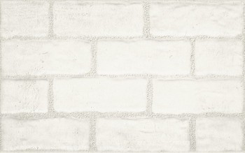 Фото Kwadro плитка настенная Muro Struktura Bianco 25x40