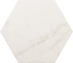 Фото Equipe Ceramicas плитка Carrara Hexagon 17.5x20