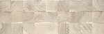 Фото Ceramika Paradyz плитка мозаичная Daikiri Wood Kostki Beige Struktura 25x75