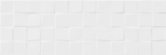 Фото Cersanit плитка настенная Simple Art Cubes White Structure 20x60