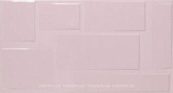 Фото Fanal плитка настенная Blocks Lavanda Relieve 32.5x60