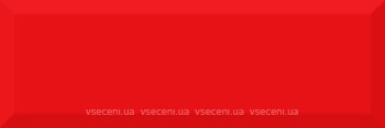 Фото Absolut Keramika плитка настенная Monocolor Biselado Rojo Brillo 10x30