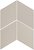 Фото Equipe Ceramicas плитка Rhombus Light Grey 14x24