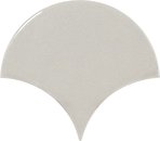 Фото Equipe Ceramicas плитка настенная Scale Fan Light Grey 10.6x12