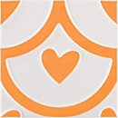 Фото Pamesa плитка настенная Agatha Coeur Naranja 25x25