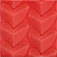 Фото Pamesa плитка настенная Agatha Mille Cuori Carmin 25x25