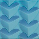 Фото Pamesa плитка настенная Agatha Mille Cuori Turquesa 25x25