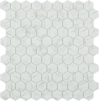 Фото Vidrepur мозаика Honey Marbles 4300 Carrara Grey Mt 31.5x31.5