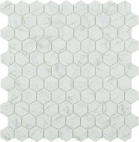 Фото Vidrepur мозаика Honey Marbles 4300A Carrara Grey Antislip Mt 31.5x31.5