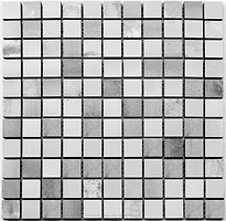 Фото Kotto Ceramica мозаика CM 3020 C2 Gray/White 30x30