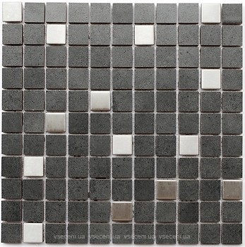 Фото Kotto Ceramica мозаика CM 3027 C2 Graphite/Metal Mat 30x30