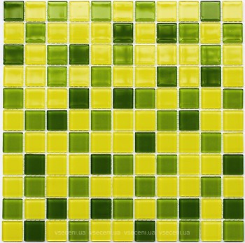 Фото Kotto Ceramica мозаика GM 4032 C3 Lime D/Lime M/Yellow 30x30