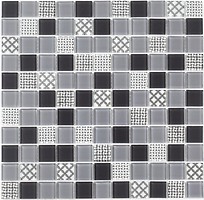 Фото Kotto Ceramica мозаика GM 4053 C3 Gray M/Gray W/Structure 30x30