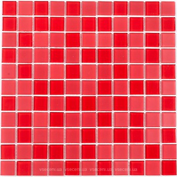 Фото Kotto Ceramica мозаика GM 4056 C2 Red Mat/Red 30x30