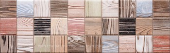 Фото Venus плитка мозаичная Timber Concrete Mosaic 25.2x80
