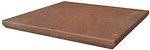Фото Ceramika Paradyz ступень угловая с капиносом Scandiano Rosso 33x33