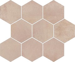 Фото Opoczno мозаика Arlequini Hexagon 28x33.7