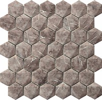 Фото Grespania мозаика Marmorea Hexagonal Paladio 30x30 (69HE-PA)