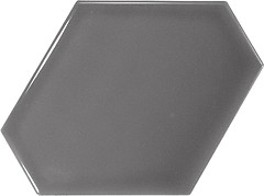 Фото Equipe Ceramicas плитка настенная Scale Benzene Dark Grey 10.8x12.4