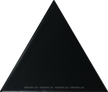 Фото Equipe Ceramicas плитка настенная Scale Triangolo Black Matt 10.8x12.4