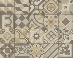 Фото Ragno ceramica набор декоров Ottocento Decoro Mix Ambra 20x20 (RFFW)