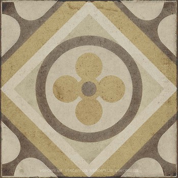 Фото Ragno ceramica декор Ottocento Decoro Tapetto 7 Ambra 20x20 (R86X)