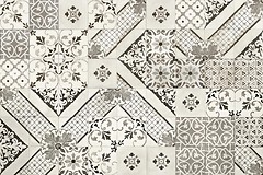 Фото Ragno ceramica набор декоров Tactile Decoro Memoria Titanio 40x120 (R6N3)