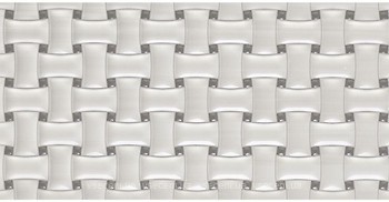 Фото Alaplana Ceramica плитка настенная Melrose Mosaic Blanco 25x50