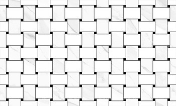 Фото Geotiles плитка настенная Neptune Tangle Blanco 33.3x55