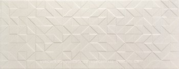 Фото Inter Cerama плитка настенная Consepto светло-бежевая рельефная 23x60 (2360170021/Р)