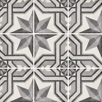 Фото Equipe Ceramicas декор Art Nouveau Cinema Grey 20x20