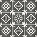 Фото Equipe Ceramicas декор Art Nouveau Padua Black 20x20