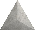 Фото ZYX плитка настенная Evoke Level Grey Matt 15x17