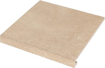 Фото Zeus Ceramica ступень с капиносом Ca Di Pietra Beige прямая 30x34.5 (SZRXPZ3RC)